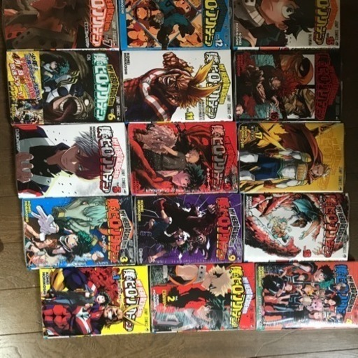 漫画僕らのヒーローアカデミア1巻から18巻 繁樹 伊東の本 Cd Dvdの中古あげます 譲ります ジモティーで不用品の処分