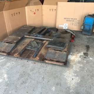 自動車 リフト ビシャモン ジャンク タイヤ 整備 工具 等に！
