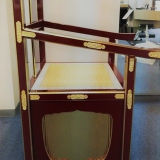 【引取要】　曲録　寺院　僧侶　儀式用　椅子