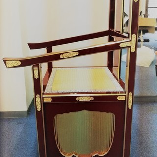 【引取要】　曲録　寺院　僧侶　儀式用　椅子