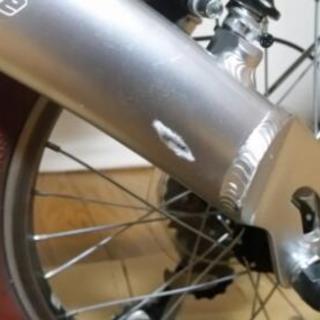 折りたたみ自転車 ノーパンクタイヤ 16インチ
