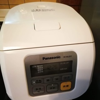 Panasonic 炊飯器 SR-ML051 【取りに来られる方限定】