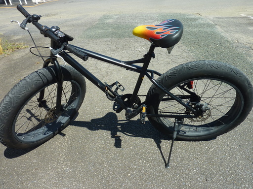 D48■ファットバイク 26インチ 自転車 極太タイヤ ディスクブレーキ