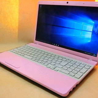 綺麗で可愛い！シャーベットピンクのVAIO!!