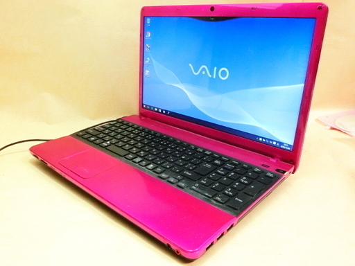 綺麗で可愛い！キャンディピンクのVAIO!