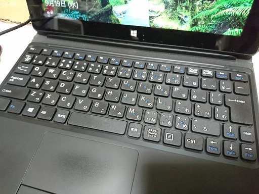 マウスコンピューター Mt Wn1001 2in1 タブレット Windows10 Pro 32bit Atom X5 Z00 1 44 K Project 古市のノートパソコンの中古あげます 譲ります ジモティーで不用品の処分