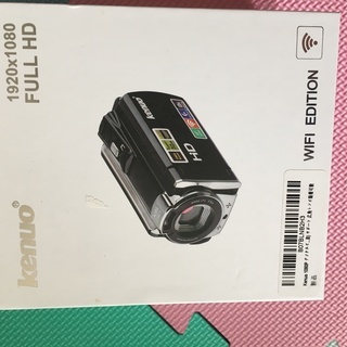 HDビデオカメラ 2400万画素 WIFI搭載 バッテリー*2