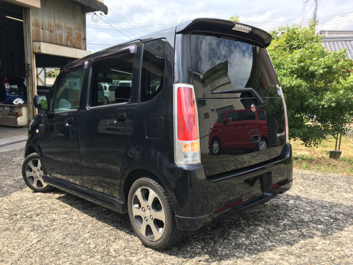 H19年式mh22sワゴンrfxリミテッド黒エアロ付程度いいですよ ちょびぃ 田原本のワゴンｒの中古車 ジモティー