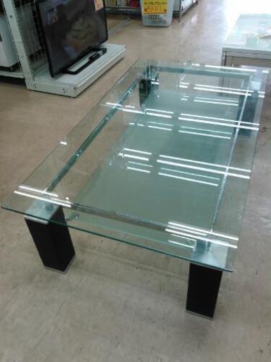 ガラスセンターテーブル