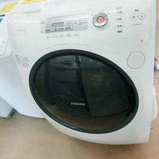 ドラム式洗濯機　13年製ザブーン洗濯9キロ/乾燥6キロ中古リサイ...