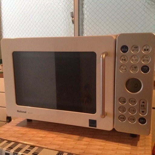 オーブン トースター機能付き 電子レンジ ナショナル National Jazzberry さな 古町のキッチン家電 オーブンレンジ の中古あげます 譲ります ジモティーで不用品の処分