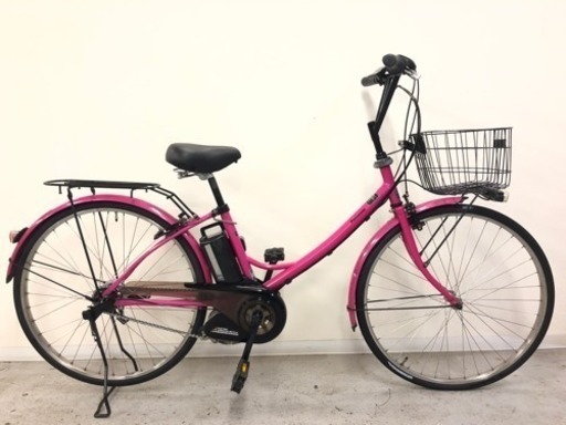 新基準 Panasonic A.girl’s. 6.6Ahリチュウム電動自転車中古