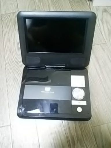 値下げ→ほぼ新品 ポータブルDVDプレーヤー