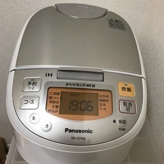 【急募】Panasonic☆炊飯器☆美品☆2017