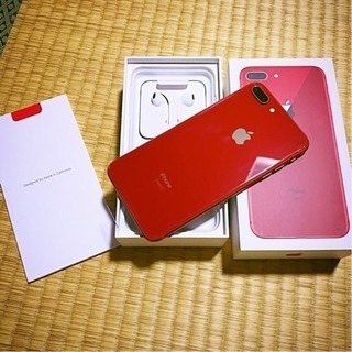 新品 iphone8 plus. 256GB 大人気のレッド！
