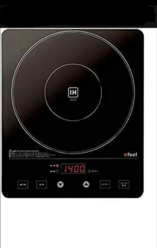 ★値下げしました▼アイリスオーヤマ IHクッキングヒーター 1400W ブラック EIH-14