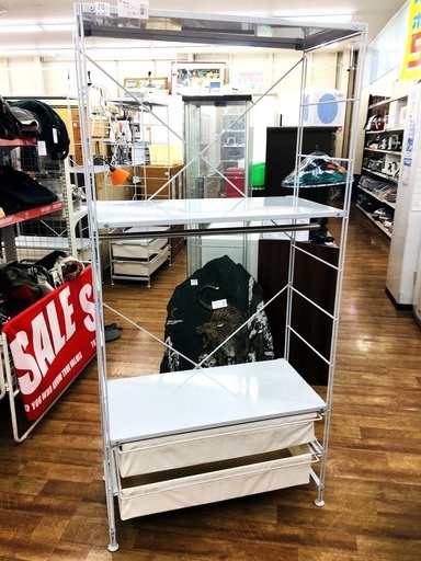 【家具】無印良品ユニットシェルフ！店頭にて販売中！！