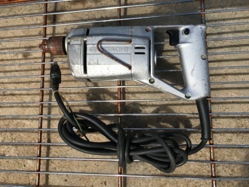 ◆日立工機 日立電気ドリル 65㎜ D-6C 動作品 管理番号9196