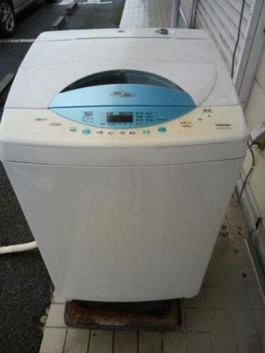 格安中古　7 K 洗濯機　東芝　2003年 引取りのみ