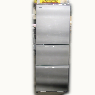 TOSHIBA GR-H34S 330L 3ドア 片開き 冷蔵庫 2016年製 中古 楽直 S4541301 J1617 ☆6ヶ月保証付☆ 3ドア冷蔵庫 TOSHIBA 東芝 GR-H34S 330L 2016年