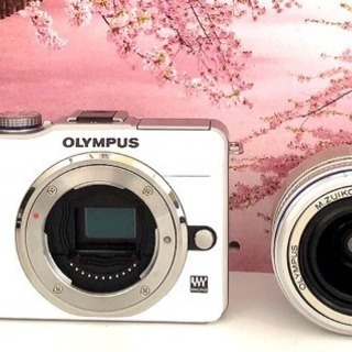 女性に大人気❤️かわいいミラーレス❤️OLYMPUS E-PL1 レンズキット