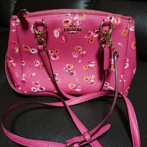 COACH手提げバック、ショルダー付き
