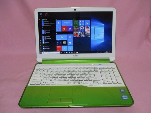 大幅値下げ　この価格では他では、絶対買えません　すぐに使えるwindows10　高速起動15秒　新品大容量高速SSD搭載　高速Corei5　2450m　富士通ノートパソコン
