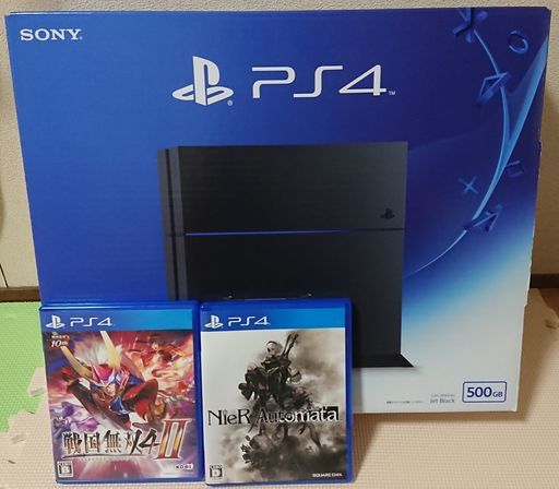 大阪府全域 PlayStation4本体+ソフト2点 CUH-1200AB01 PS4
