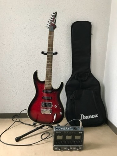 Ibanez SA260FM ＋ zoom G3 。ほぼ新品。オマケあり。