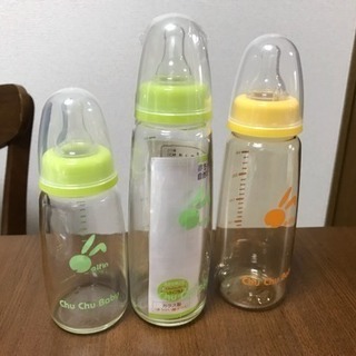 【美品&新品】哺乳瓶 3本セット