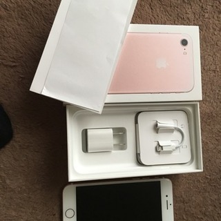 美品！iPhone7 32gb ローズゴールド