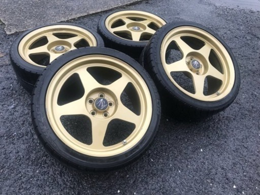 Desmond ディスモンド 17x8j Et35 5h Pcd100 美品 管理番号9212 金属王 弥富の車のパーツの中古あげます 譲ります ジモティーで不用品の処分