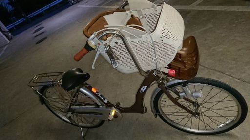 26インチ変速子供乗せ自転車
