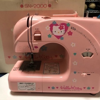 Hello Kitty SN-2000 ジャガー株式会社 ミシン...