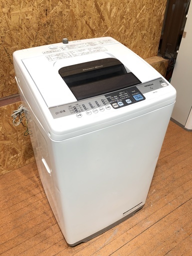 HITACHI 2014年 7.0kg 全自動洗濯機 NW-7SY