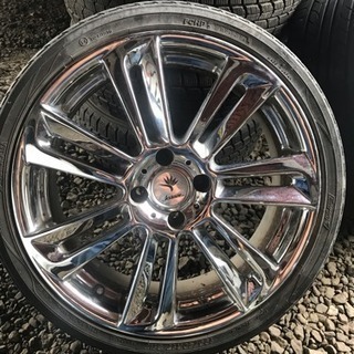 バリ山！軽自動車用 ウェッズ クレンツェ グロッサ 17インチ