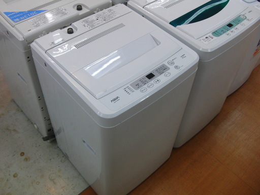 安心6ヶ月動作保証付き！アクア洗濯機です！