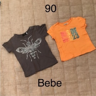 bebe　Tシャツ　サイズ90 2枚セット
