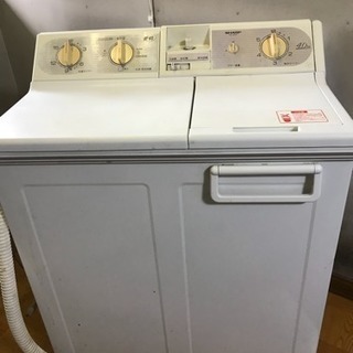 二層式洗濯機 SHARP