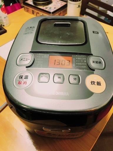 2017年製 炊飯器 IH 5.5合炊き アイリスオオヤマ
