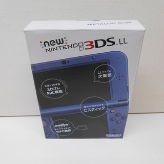 未使用 new ニンテンドー 3DS LL 本体 メタリックブル...