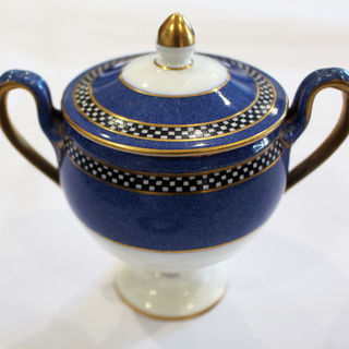 ウェッジウッド パウダー ブルー コーヒーセット /ユーランダー コロンビア