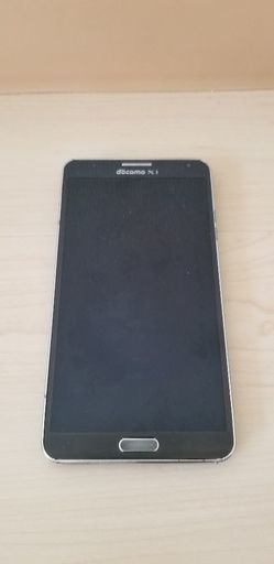 【中古】docomo SC-01F galaxy note3 ブラック 格安でお譲りいたします(^^ゞ