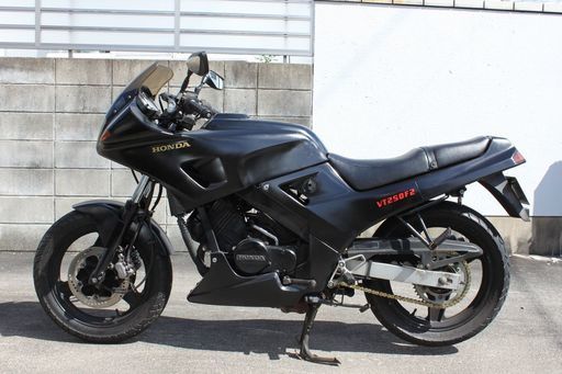 ホンダ　ＶＴ２５０Ｆ２Ｈ　ＭＣ１５ナンバー付きで乗ってます。