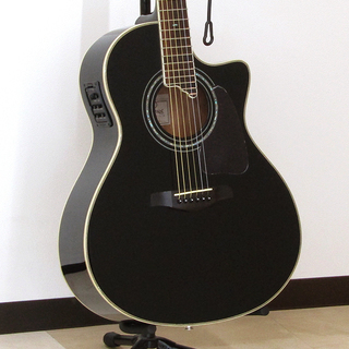 S.Yairi Sヤイリ エレアコ アコースティックギター YE-50/BK 黒 全体調整済み USEDの画像