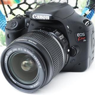 ★1800万画素★手ぶれ補正付きレンズ★Wi-fi転送★キャノン kiss X4！ゆうパック代引き発送！送料、代引き手数料無料！！