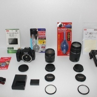 canon kiss x9 標準&望遠ダブルレンズセット