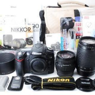 ★300mm超望遠★1230万画素★マニュアルレンズも使える★ニコン D90！ゆうパック代引き発送！送料、代引き手数料無料！！