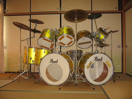Pearl 24 インチ 2バス・ドラムセット・品 www.pa-bekasi.go.id