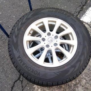 【9/29までの出品】スタッドレスタイヤ アイスガード(17年製) 美品